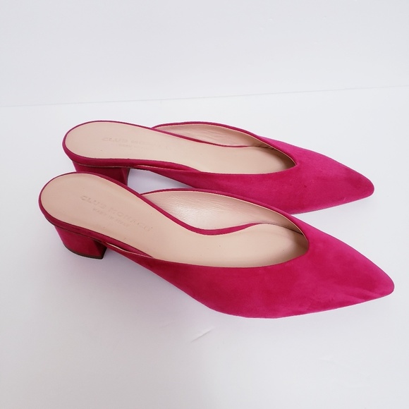 Club Monaco Shoes - Club Monaco Suede Loalla Mules Size 40